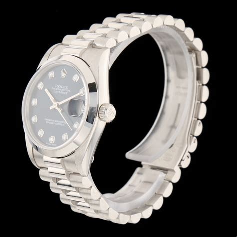 rolex datejust platin|Meer.